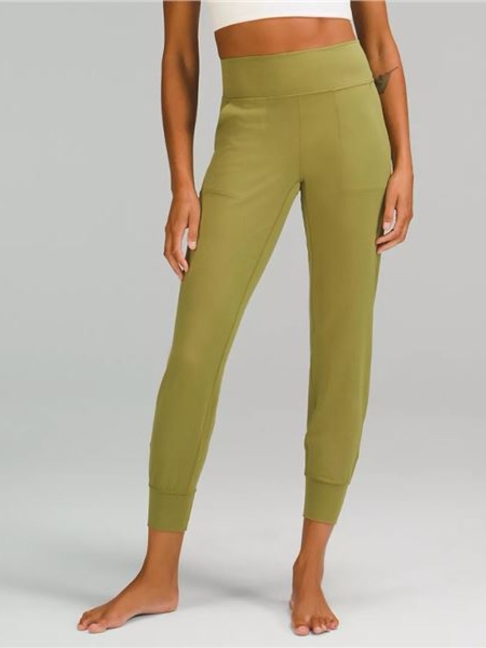 lululemon athletica Olive Green High-Rise Joggers